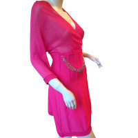 Roberto Cavalli Gebreide jurk in roze