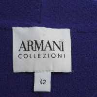 Armani Collezioni Blazer Wol in Blauw
