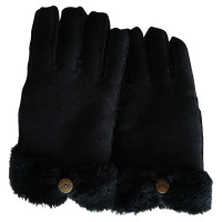 Ugg Australia Gants en Daim en Noir