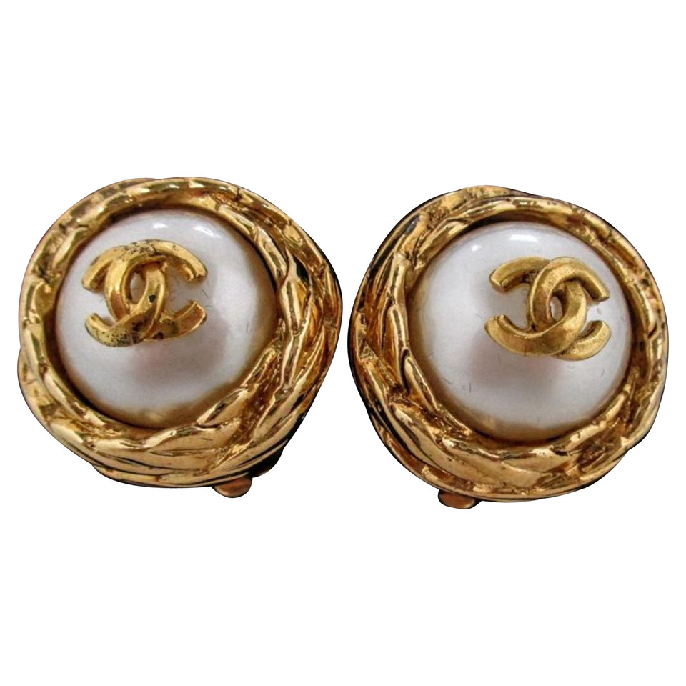 Chanel orecchini di perle