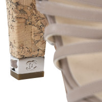 Chanel Sandals in taupe