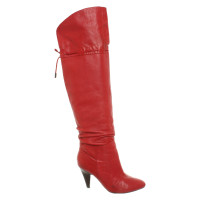 Guess Laarzen Leer in Rood