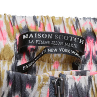 Maison Scotch pantaloni multicolori