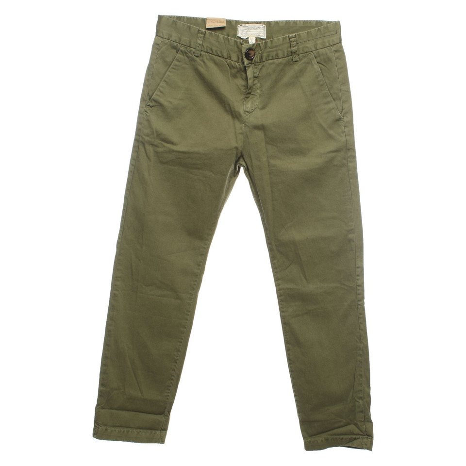 Current Elliott Paio di Pantaloni in Cotone in Verde