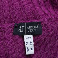 Armani Jeans Oberteil in Fuchsia