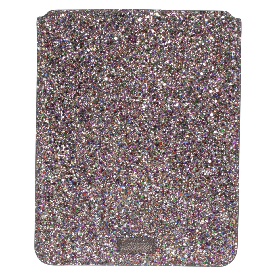 Jimmy Choo iPad Case with glitter trim