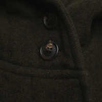 Burberry Green jacket made of new wool