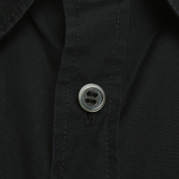 Yohji Yamamoto Short sleeve blouse in black