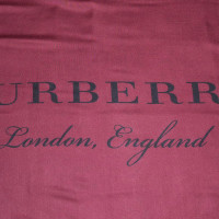 Burberry panno di lana con cashmere / seta