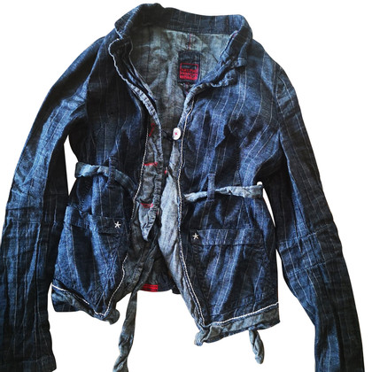 Marithé Et Francois Girbaud Jacket/Coat Jeans fabric in Blue