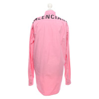 Balenciaga Top Cotton in Pink