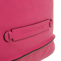 Longchamp Handtas Leer in Roze