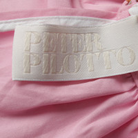 Peter Pilotto Top en Coton en Rose/pink