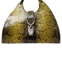 Gucci "Stirrup Bag" aus Pythonleder