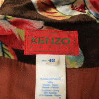 Kenzo Reticolo Blazer in velluto con il