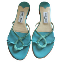 Jimmy Choo Sandals in turquoise