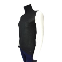 Costume National Turtleneck Sweater in black/white