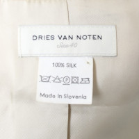 Dries Van Noten Bolero from Bourette silk