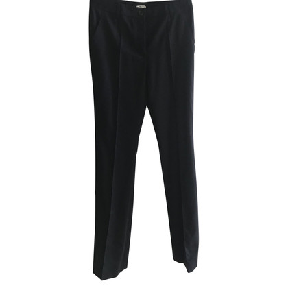 Miu Miu Trousers Wool in Blue