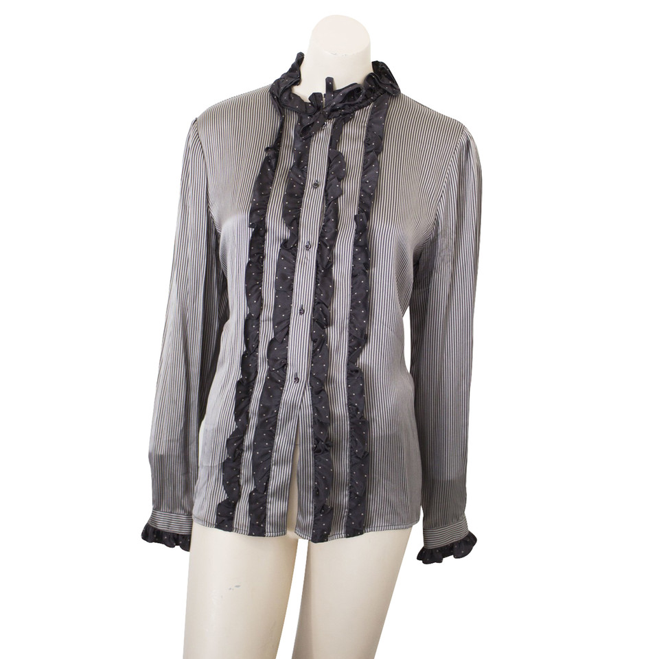 Christian Dior zijden blouse