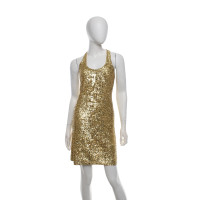 P.A.R.O.S.H. Gold sequin dress
