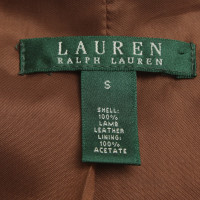 Ralph Lauren Lederblazer in Braun