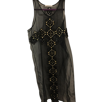 Givenchy Kleid aus Lackleder in Schwarz