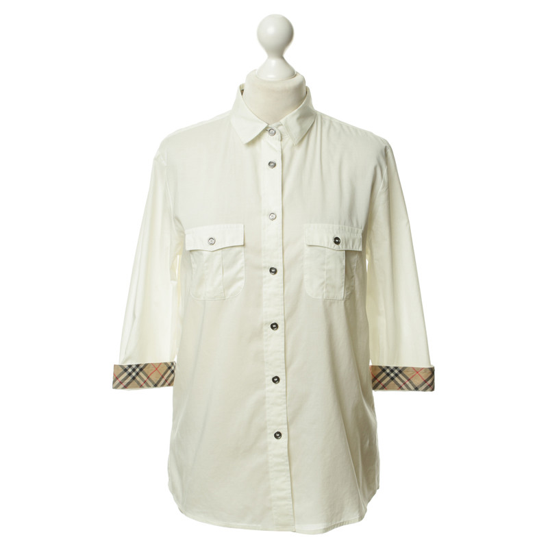 Burberry Bluse in Creme