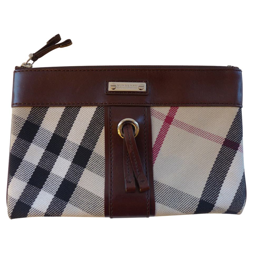 Burberry Clutch mit Check-Muster