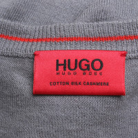 Hugo Boss Strickjacke in Grau