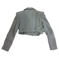Patrizia Pepe Jacket/Coat Suede in Grey