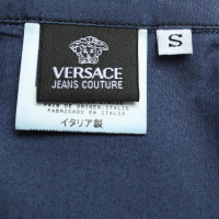 Versace Bluse in Jeans-Optik 