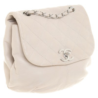 Chanel Flap Bag in Pelle in Beige