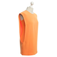 Jil Sander zijden jurk in Orange
