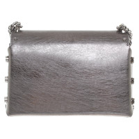 Jimmy Choo Silver colored shoulder bag