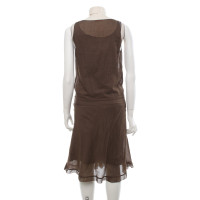 Prada Dress Cotton in Brown
