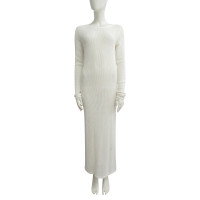 Au Jour Le Jour Kleid aus Viskose in Weiß
