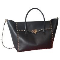 Valentino Garavani Tote bag Leather in Black