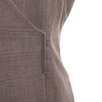 Calvin Klein Kleid in Grau/Braun