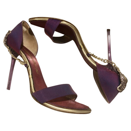 Gianmarco Lorenzi Pumps/Peeptoes in Violet