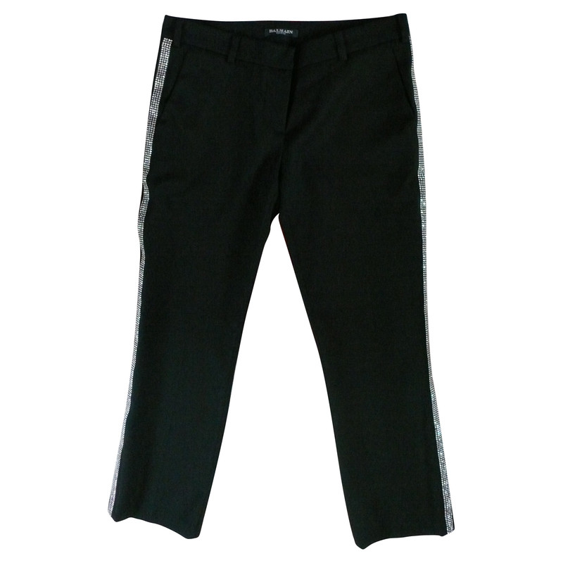 Balmain Black trousers