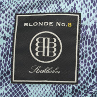 Blonde No8 Blazer with floral pattern