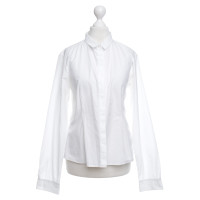 Jil Sander Cotton blouse in white