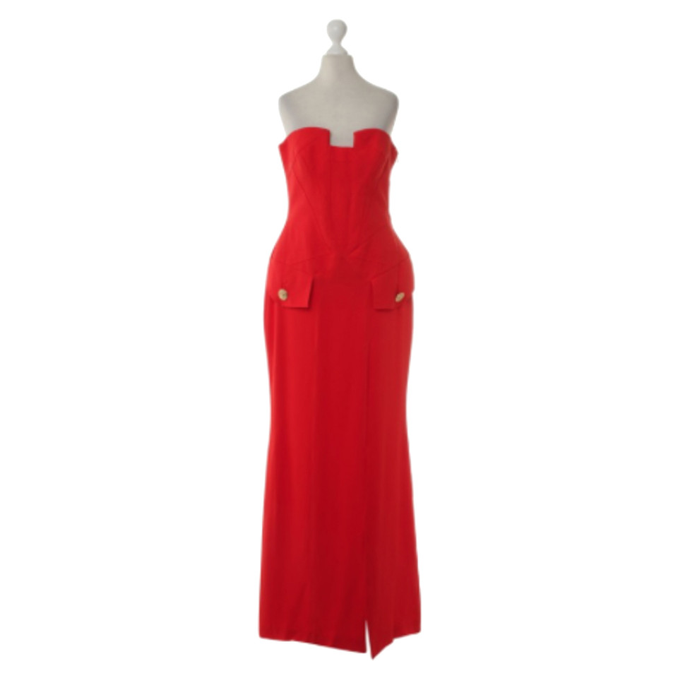 Versace For H&M Corset Dress in Red