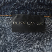 Rena Lange Gilet di jeans in blu