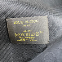 Louis Vuitton Sciarpa in Seta in Nero