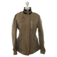 Costume National Veste avec Plaid