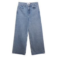 Ba&Sh Jeans in Cotone in Blu