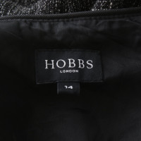 Hobbs Kleid in Schwarz/Weiß