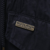 Woolrich Giacca/Cappotto in Cotone in Blu